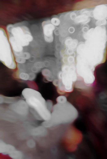 Exploring Bokeh Effects in Bus Interior Photography