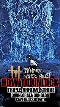 How to Unlock Divinecraft Dungeon SECRET Path in WWM #shortsvideo #wherewindsmeet #viralshorts