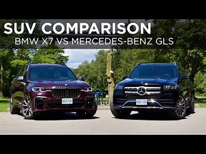 2020 BMW X7 M50i vs. 2020 Mercedes-Benz GLS 580 | SUV Comparison | Driving.ca