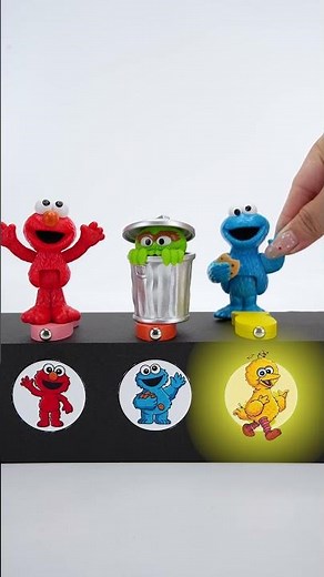 Satisfying Unboxing Experience with Sesame Street Toys Collection ASMR #short #toys