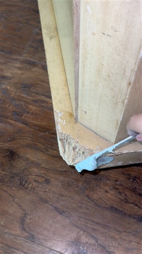 So how do you fix chewed up furniture? Don’t throw it away!! #furniture #makeover #furnitureflip #beforeandafter #trashtotreasure | Mel Made Furniture Redesigned