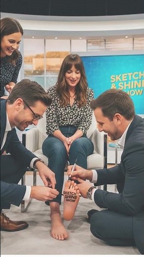 Dakota Johnson Barefoot in TV show | watch Full video on our channel