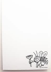 Notepad. Funny Novelty Scratchpads Printed on Recycled Paper. Cute 50 Sheet Memo Pads that Come in 12 Smile Inducing Varieties.