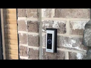 Ring Doorbell Pro Installation