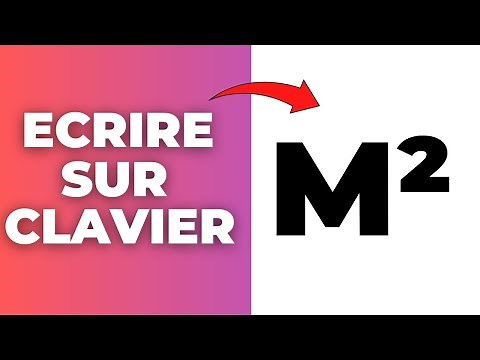 Comment Ecrire M2 Sur Le Clavier