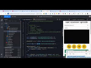 Build a Angular QRCode Reader & Scanner From Webcam & ...