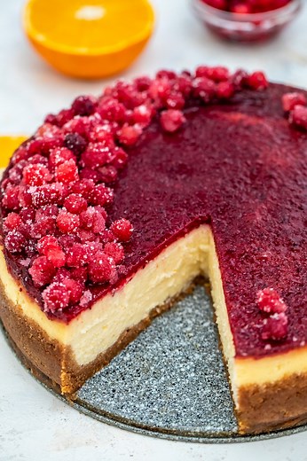 Cranberry Cheesecake Recipe