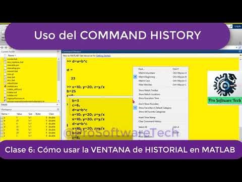 🚀 CLASE 6: usa el COMMAND HISTORY en MATLAB 2026 como un PRO 💻🔥