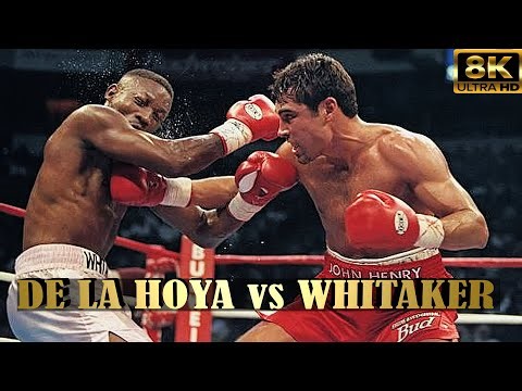 Oscar De La Hoya vs Pernell Whitaker | HIGHLIGHTS Boxing Fight | 8K Ultra HD