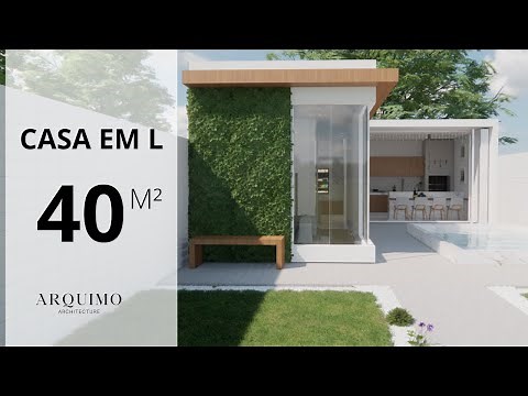 40m2 House Plan | Tiny House | Mini House 40 M²| 410 SQM | Small House Design Idea