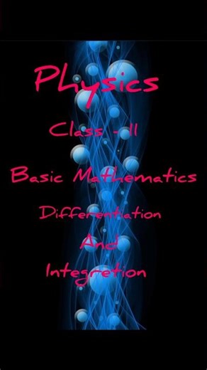 Class 11 Basic maths notes with Differentiation and Integration # shorts