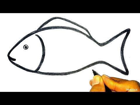 Cara Mudah Menggambar Ikan Hias | Tutorial Indonesia
