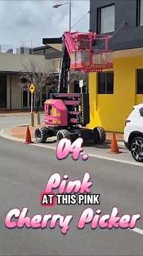 Pink Cherry Picker Review #machinery