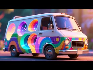 Sunny Van Trip Baby Song 🚐☀️ Fun Kids Travel Rhyme | Adventure Song for Toddlers