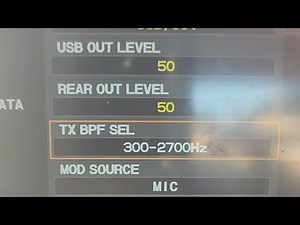 FT-710 TX AUDIO SETTINGS - HEIL GOLD ELITE