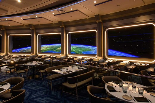 Disney World's Space-themed Restaurant Lets You Dine 220 Miles Above the Earth