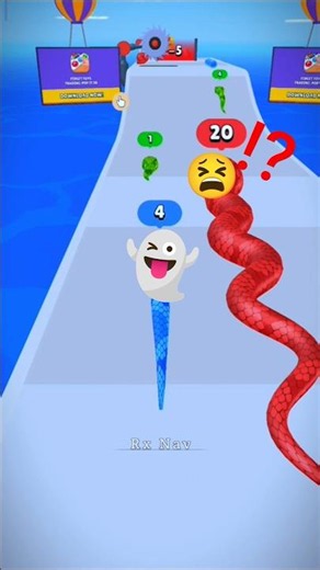 Snake game 🐍🌪 || All Funny Games #shortfeed #shorts #gameplay #rxnav