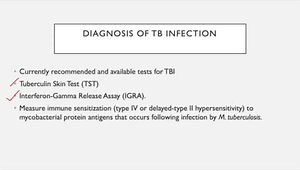 Tuberculosis (TB) Preventive Treatment (TPT)