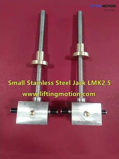 Mini Lifter, Big Power – 2.5KN Stainless Steel Jack Demo