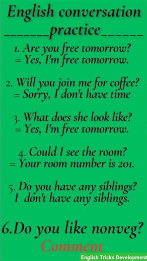 English Conversation Practice | 150+ Questions and Answers in English