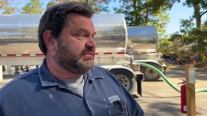 7.9K views · 359 reactions | The Western North Carolina VA Health Care System features a 200,000-gallon water tank to safeguard against any interruptions in the municipal water supply. In the wake of the devastating damage from Hurricane Helene, our dedicated employees, like Anthony Garrison, have gone above and beyond to ensure that our community continues to have access to water. Video by: Scott Pitillo, VISN 6 Public Affairs | Asheville VA Medical Center | Facebook