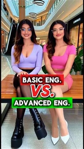 Elevate Your English 💥 Basic English vs Advanced English | Advanced English Upgrade #shorts