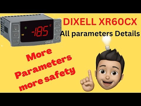 Dixell XR60CX Controller full Parameter Details #dixell #XR60CX