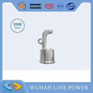 Line Fittings Horizontal Clamp Top Cap Fitting for Power Transmission Insulator