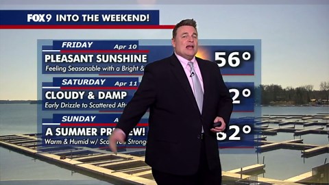 MN weather: Sunny Friday ahead of weekend rain