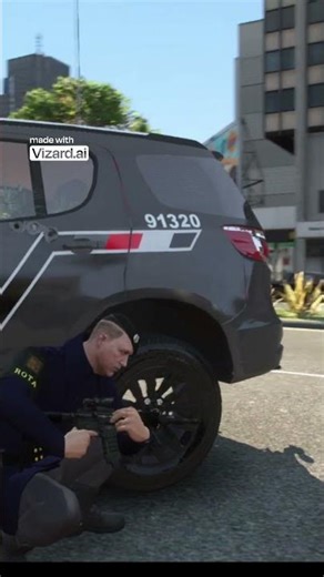 🚨 ROUBO A BANCO! ROTA CHEGOU E DEU RUIM 😱🔥