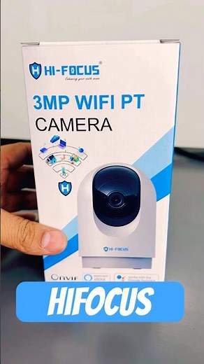 HiFocus 3MP WiFi PT Camera | WiFi PT Camera Installation | Model - HC-IPC-RG31T | HC-IPC-RG31TL