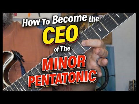 How To FIND THE MELODY Inside a MINOR Pentatonic Scale. Guitar Lesson