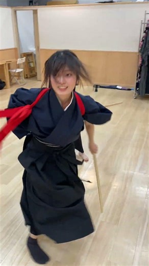 女性剣士、二刀流！#殺陣女子