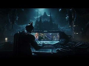 Sleep In Batman's Batcave | Relaxing Cave Ambience, Batman Talking with Alfred, Robin & Oracle
