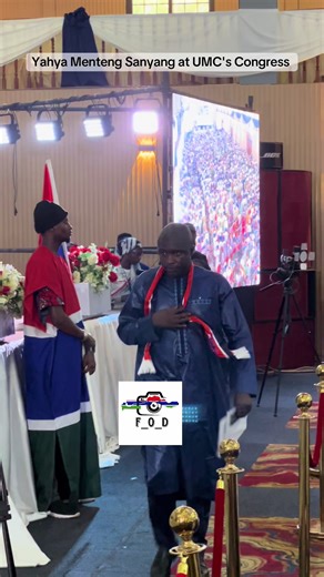 Yahya Menteng Sanyang at UMC's Congress