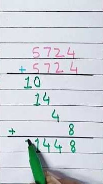 Left to Right Addition Trick! ⚡ Solve Math in Seconds Without Carry Over | Matemáticas