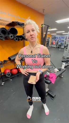 Personal trainer vs Working out alone DM “Zero” for a free first session