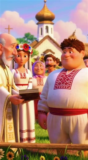 Дружина: веселий мультфільм про життя в селі