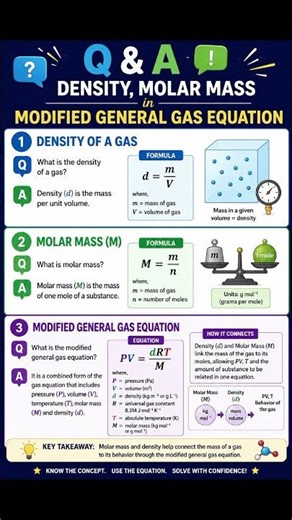 Molar mass formula derived from General gas equation