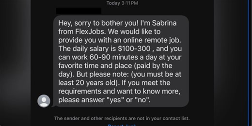 Employment scam awareness just in time for the fall semester