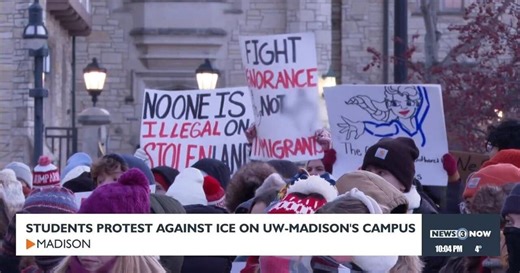 UW-Madison students demand sanctuary campus status in anti-ICE protest