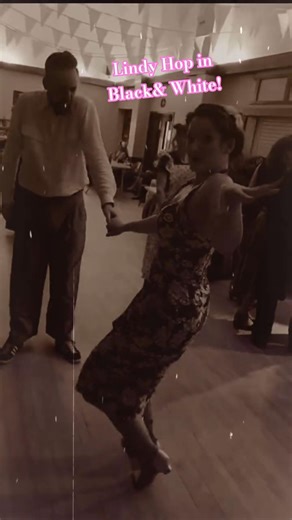 A little Lindy Hop in black and white! #lindyhop #swingdance #vintagestyle #blackandwhite