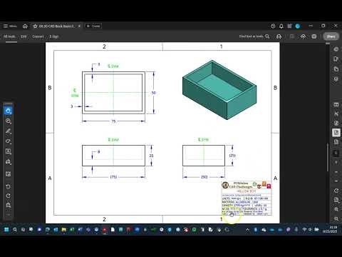 PCR CAD - 03 Aluminum Hollow Box Onshape Tutorial
