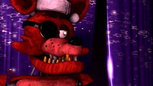 fnaf Christmas #foxy #nightmarefoxy