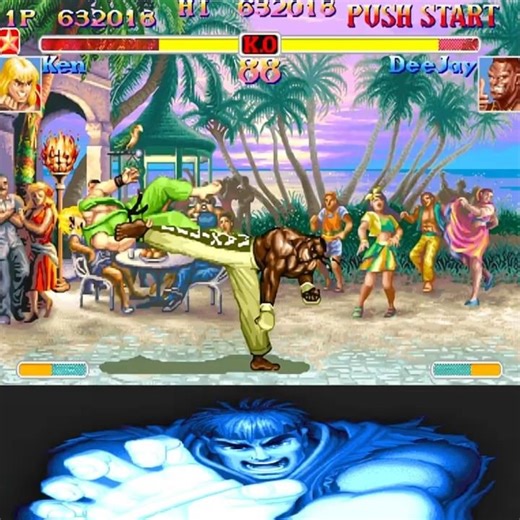 KEN🕹️Trade Blows🔥 #Shorts #RetroGaming #Arcade #FightingGames #ClassicGames