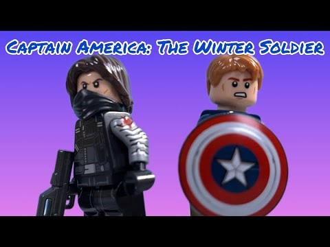 Captain America Highway Fight IN LEGO