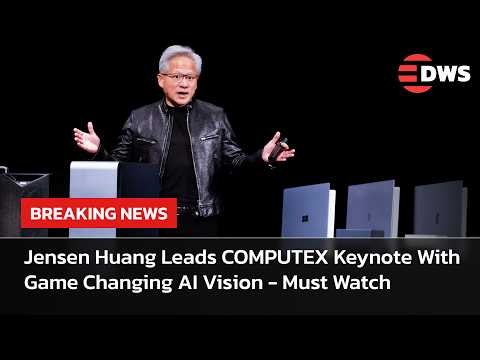 WATCH FULL SPEECH: Nvidia CEO Jensen Huang Delivers Powerful AI Keynote at COMPUTEX Taiwan | AI14
