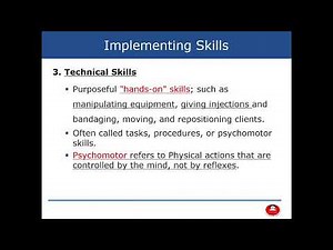 Fundamentals of Nursing - Lecture 5: The Nursing Process: Implementing and Evaluating