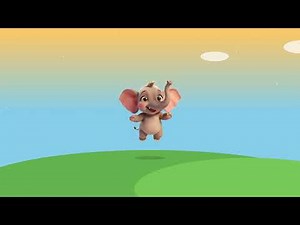 Ella the Elephant 🐘 | Kids Nursery Rhyme Song | 4K Animation