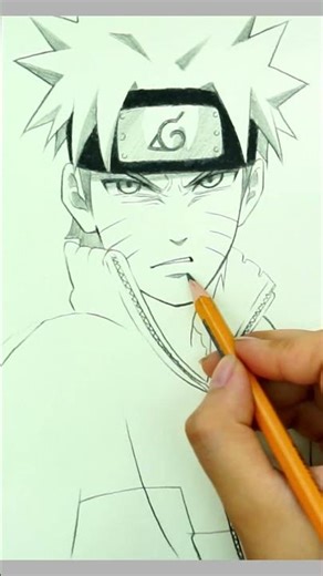 Naruto Epic Pencil Drawing #Naruto #AnimeDrawing #Art